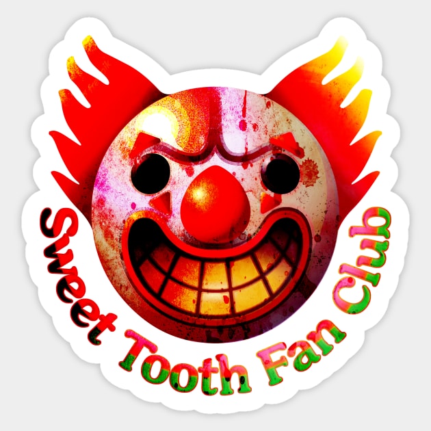 Sweet Tooth Fan Club - bubblegum bloodbath Sticker by HtCRU